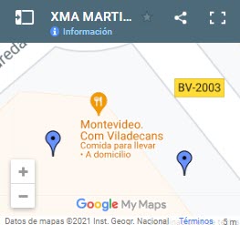 Mapa XMMA