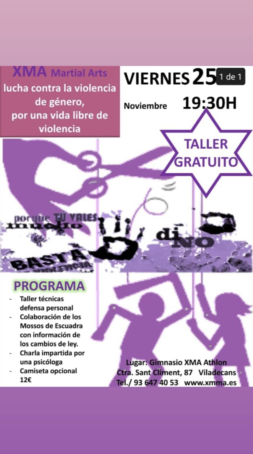 lucha contra la violencia