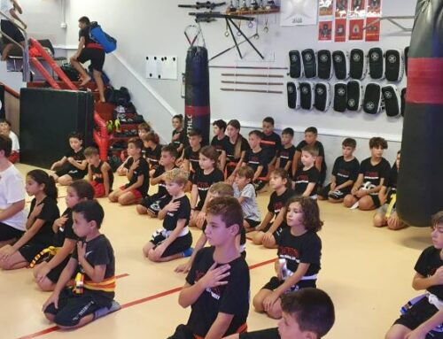 Clase de Kick Boxing Kids